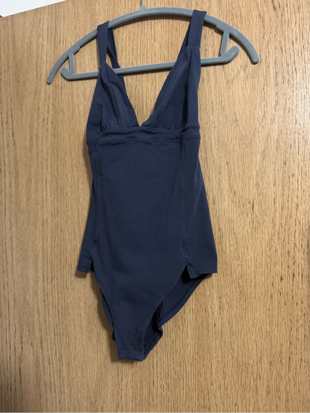 Free People Navy Blue Bodysuit Tank Top